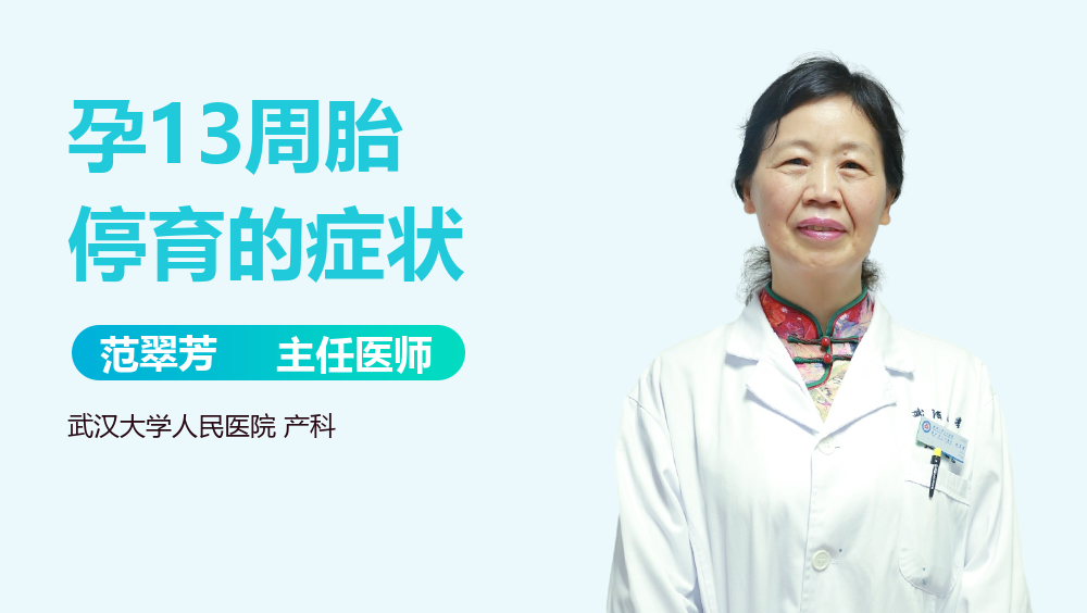 孕13周胎停育的症状