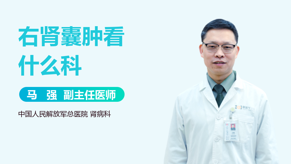 右肾囊肿看什么科