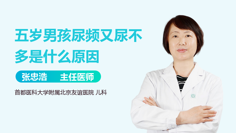 五岁男孩尿频又尿不多是什么原因