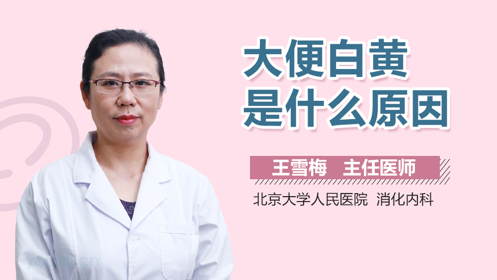 大便白黄是什么原因