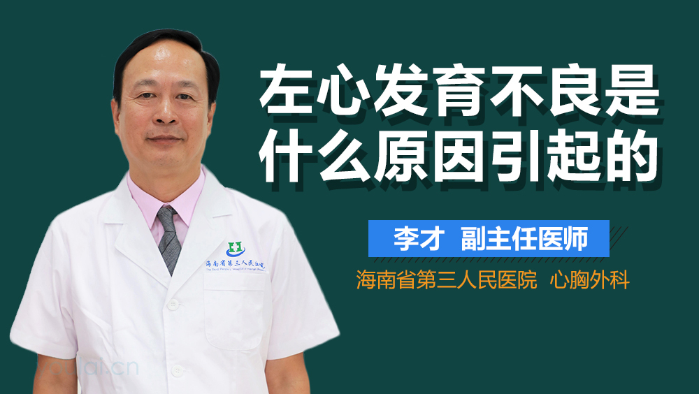 左心发育不良是什么原因引起的