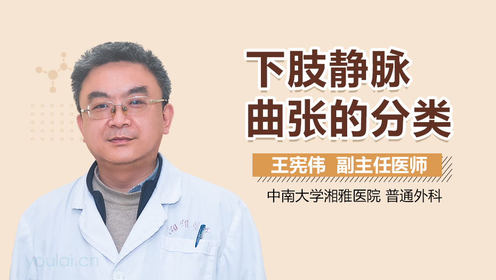 下肢静脉曲张的分类