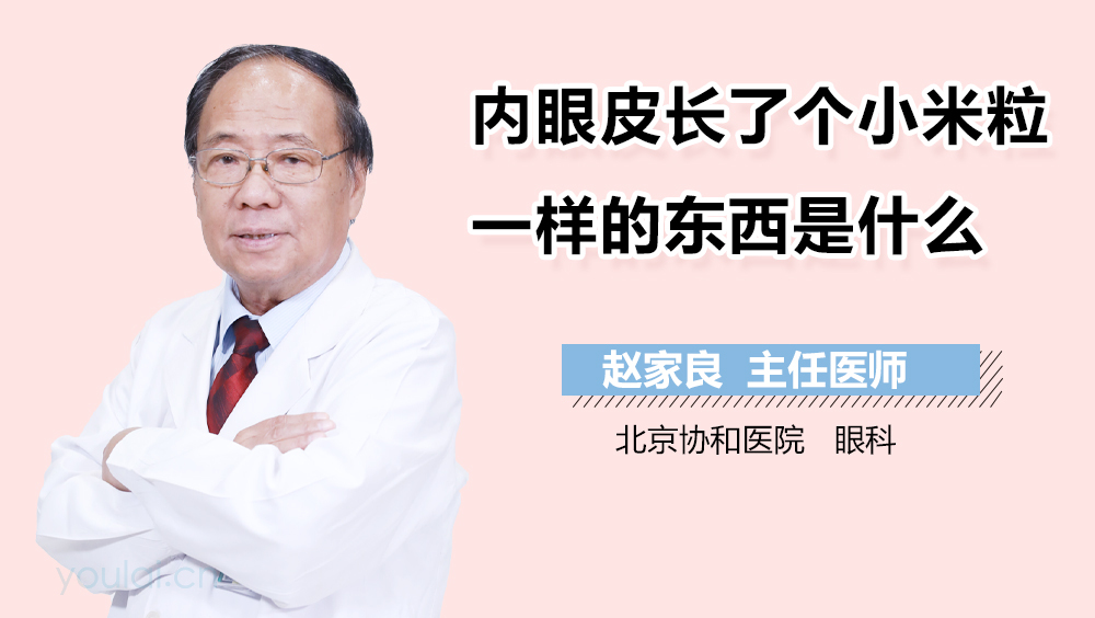 内眼皮长了个小米粒一样的东西是什么