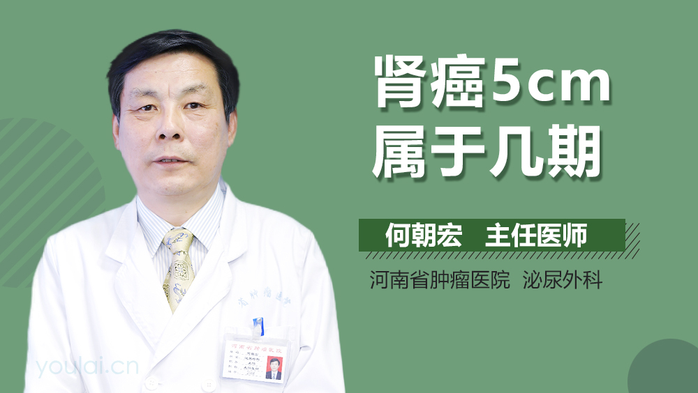 肾癌5cm属于几期