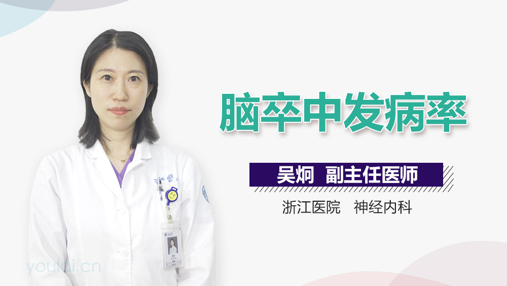 脑卒中发病率
