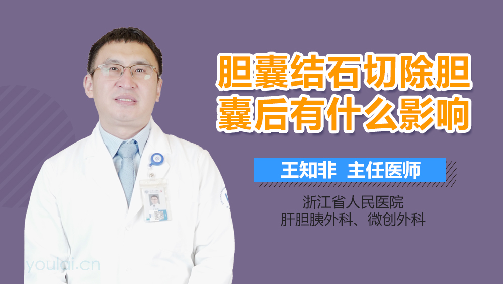 胆囊结石切除胆囊后有什么影响