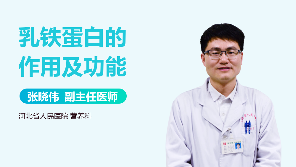 乳铁蛋白的作用及功能