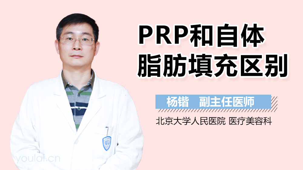 PRP和自体脂肪填充区别