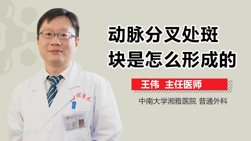 动脉分叉处斑块是怎么形成的
