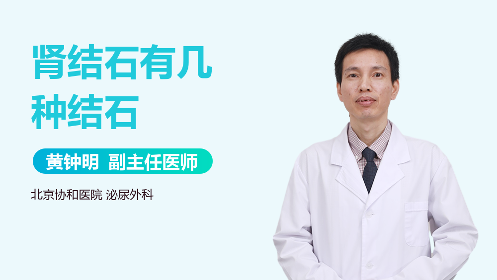 肾结石有几种结石