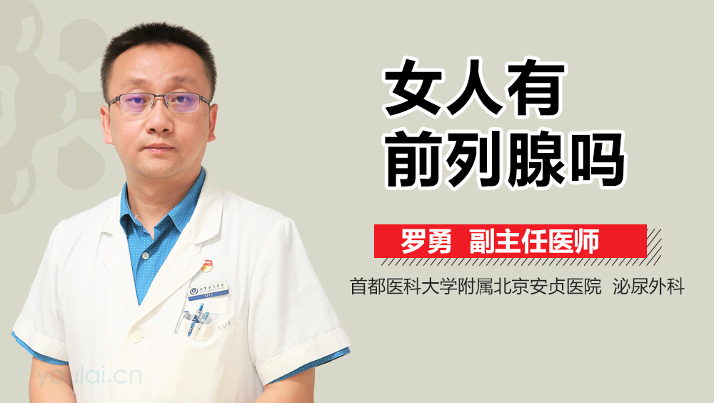 女人有前列腺吗