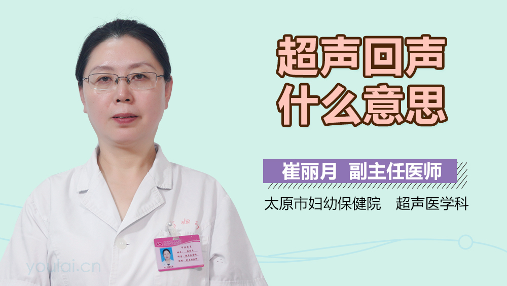 超声回声什么意思