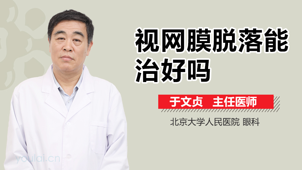 视网膜脱落能治好吗