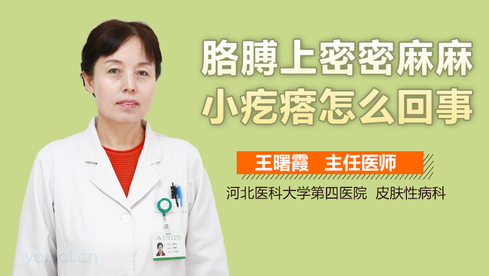 胳膊上密密麻麻小疙瘩怎么回事