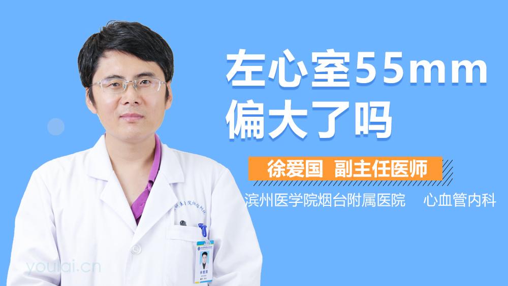 左心室55mm偏大了吗