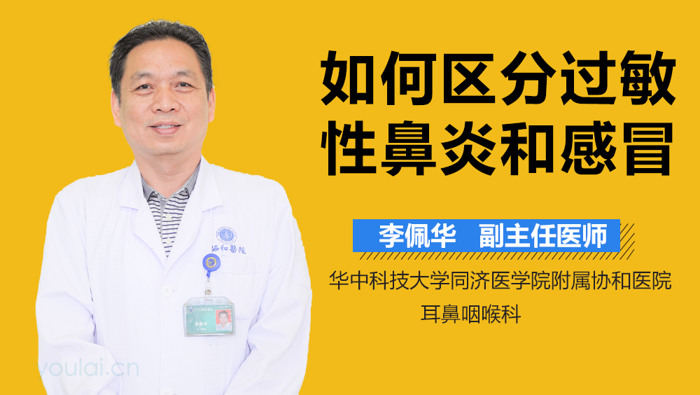 如何区分过敏性鼻炎和感冒