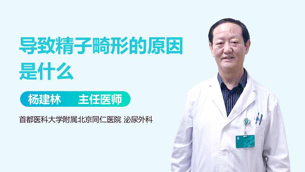 导致精子畸形的原因是什么