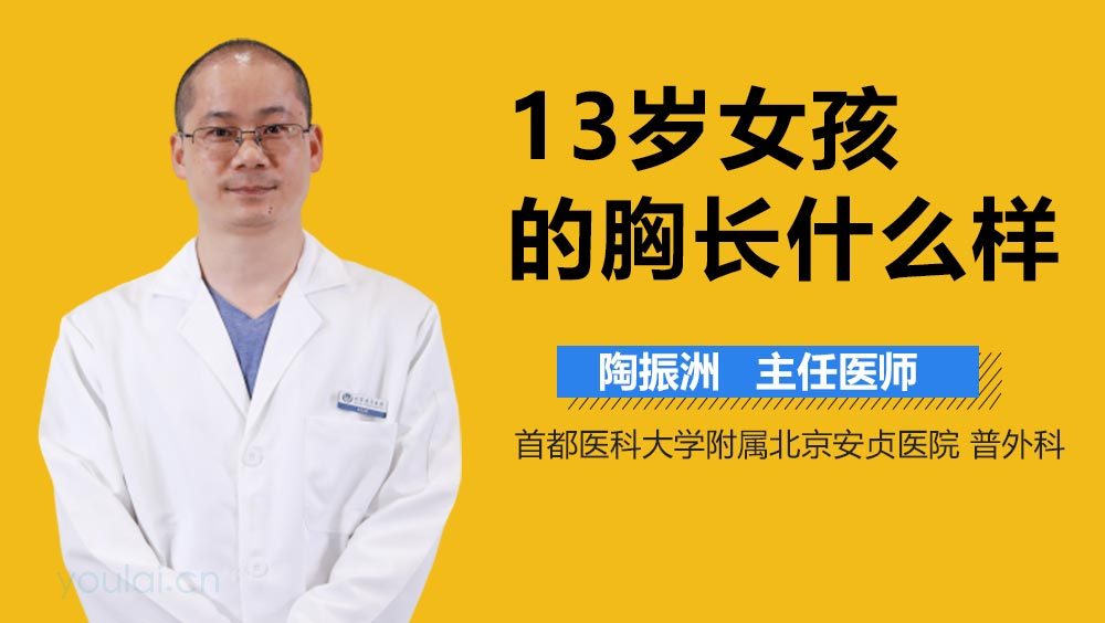 13岁女孩的胸长什么样