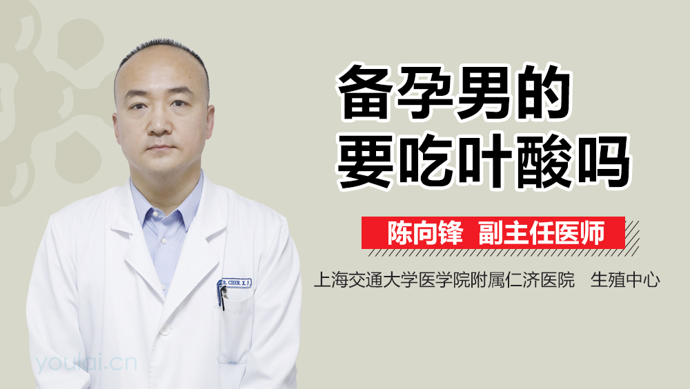 备孕男的要吃叶酸吗