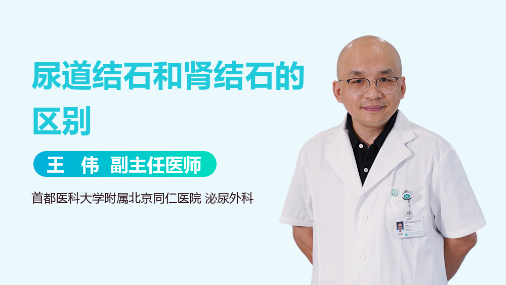 尿道结石和肾结石的区别