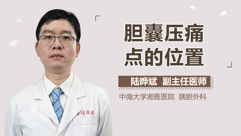 胆囊压痛点的位置