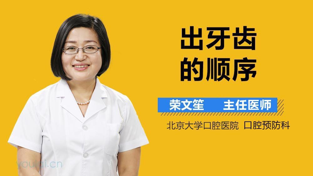 出牙齿的顺序