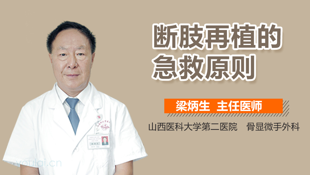 断肢再植的急救原则