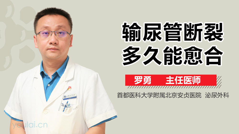 输尿管断裂多久能愈合