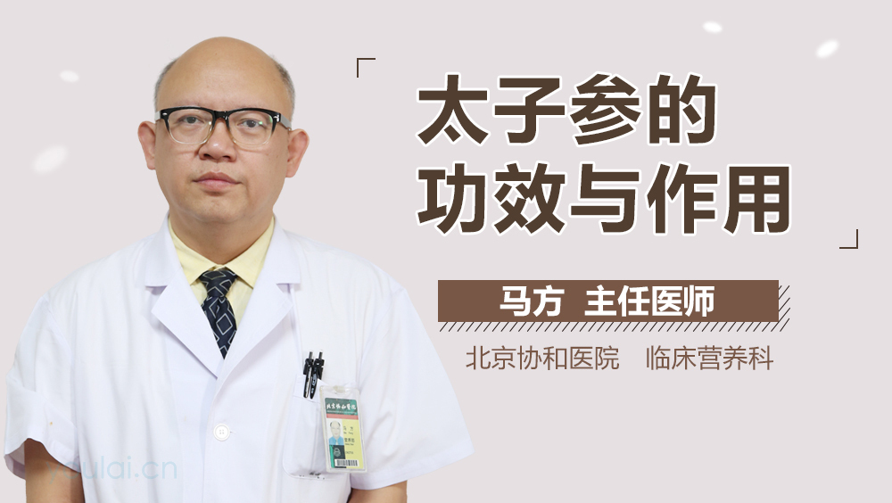 太子参的功效与作用