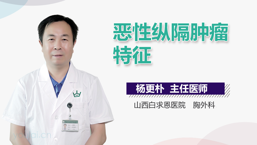 恶性纵隔肿瘤特征