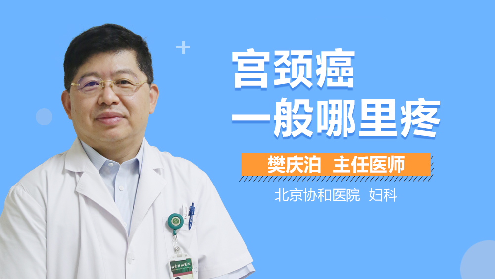 宫颈癌一般哪里疼