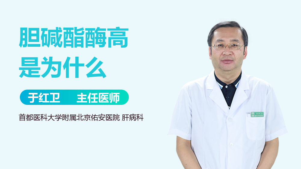 胆碱酯酶高是为什么