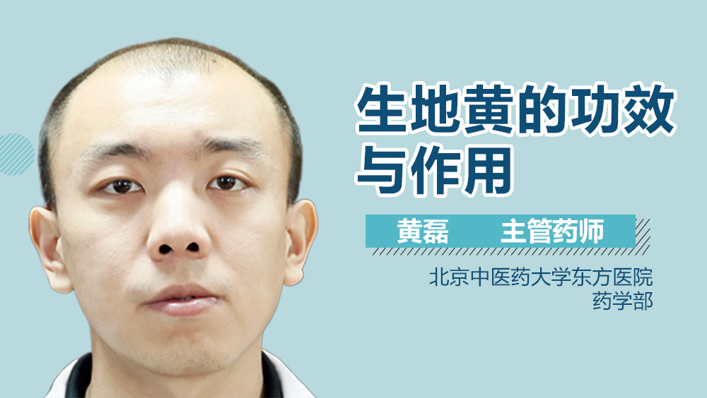 生地黄的功效与作用