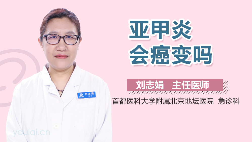 亚甲炎会癌变吗