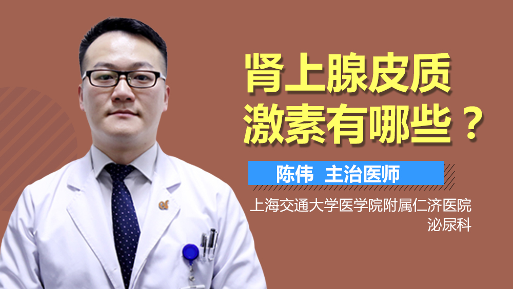 肾上腺皮质激素有哪些