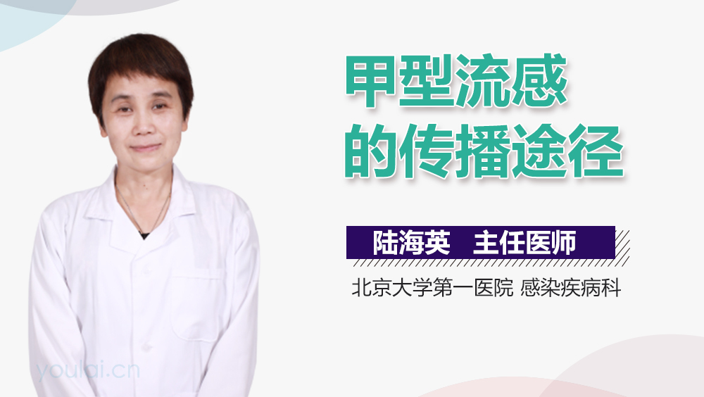 甲型流感的传播途径