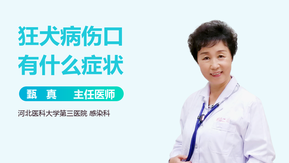 狂犬病伤口有什么症状