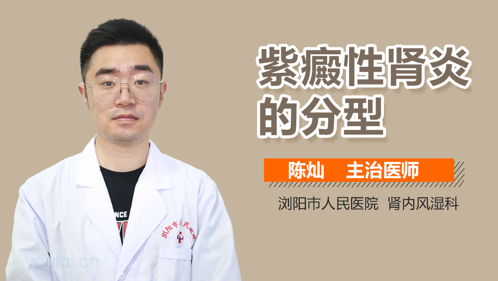 紫癜性肾炎的分型