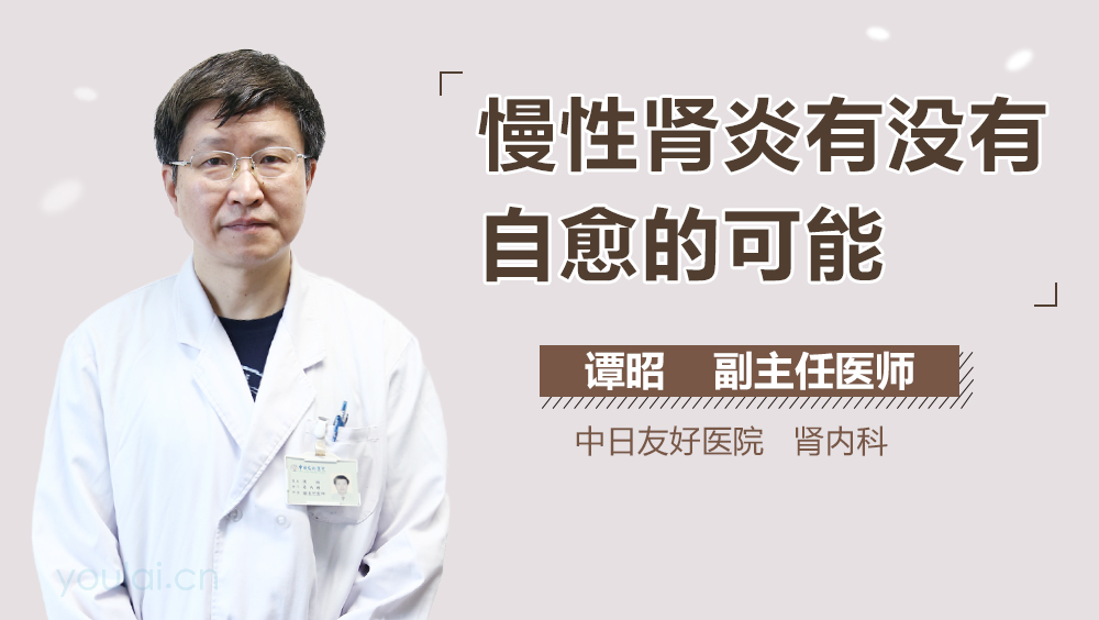 慢性肾炎有没有自愈的可能