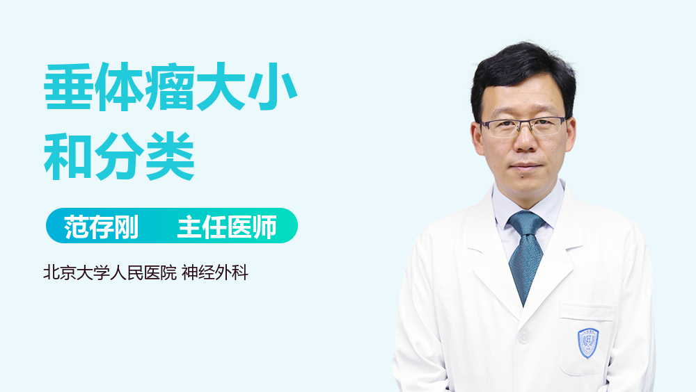 垂体瘤大小和分类