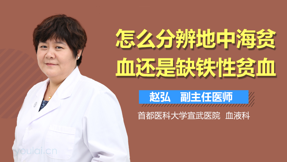 怎么分辨地中海贫血还是缺铁性贫血