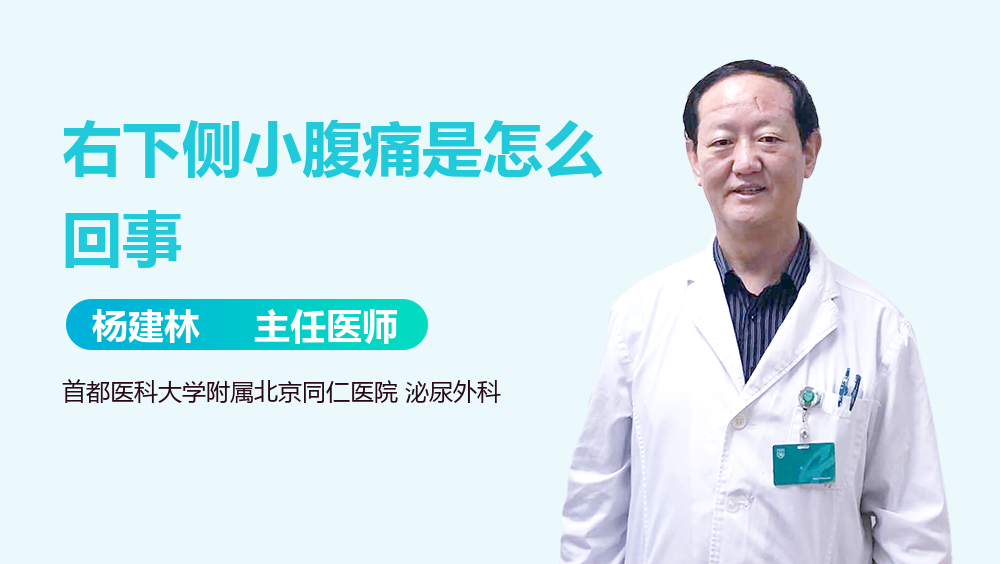 右下侧小腹痛是怎么回事