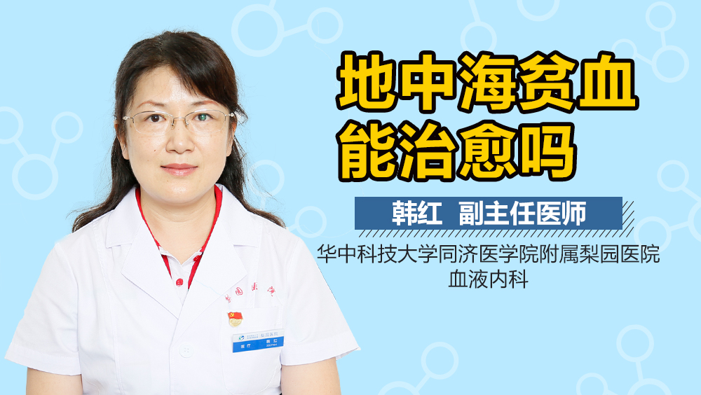 地中海贫血能治愈吗