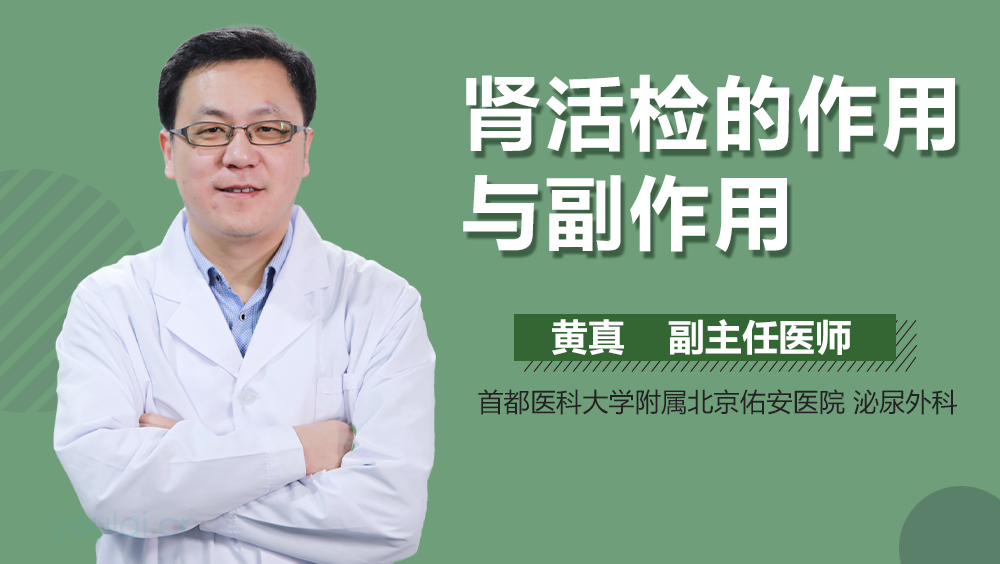 肾活检的作用与副作用