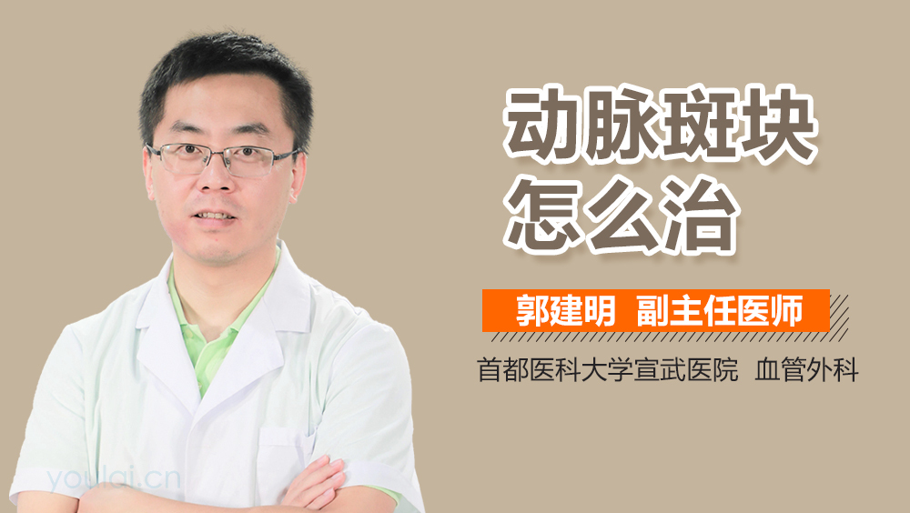 动脉斑块怎么治